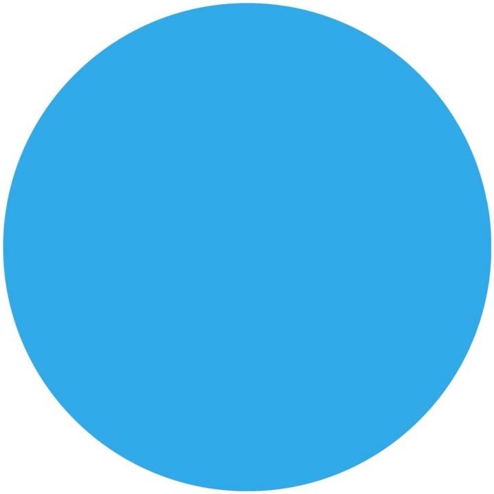 Poolskydd blå PE vidaXL ⌀210 cm – bild 2