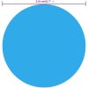Poolskydd blå PE vidaXL ⌀210 cm – miniatyr 4