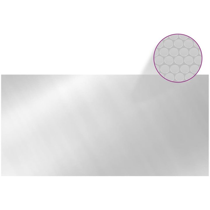 Poolskydd silver PE vidaXL 450 x 220 cm – bild 3