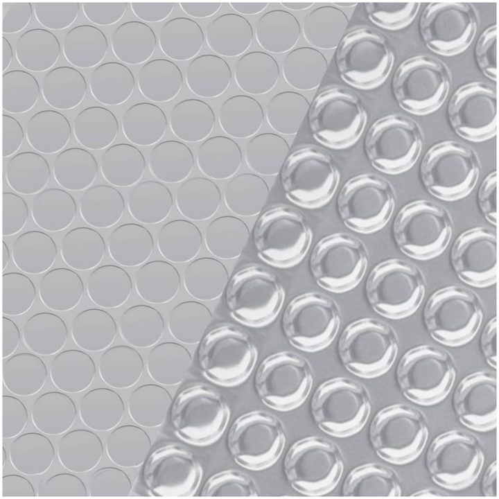 Poolskydd silver PE vidaXL 450 x 220 cm – bild 4