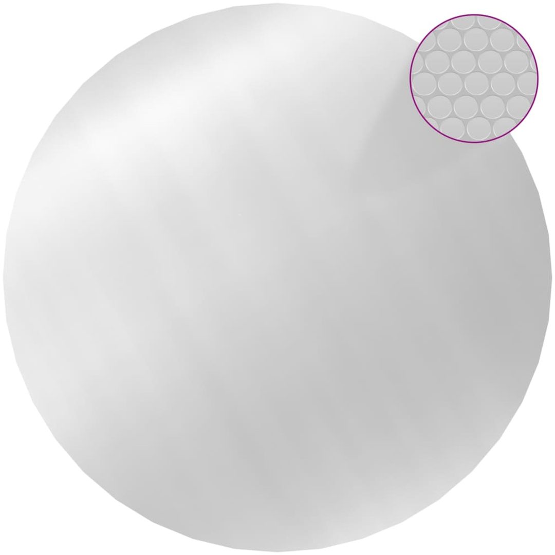 Poolskydd silver PE vidaXL ⌀455 cm – bild 3