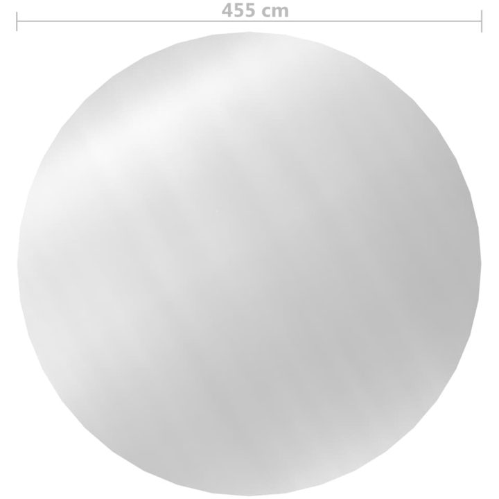 Poolskydd silver PE vidaXL ⌀455 cm – bild 5