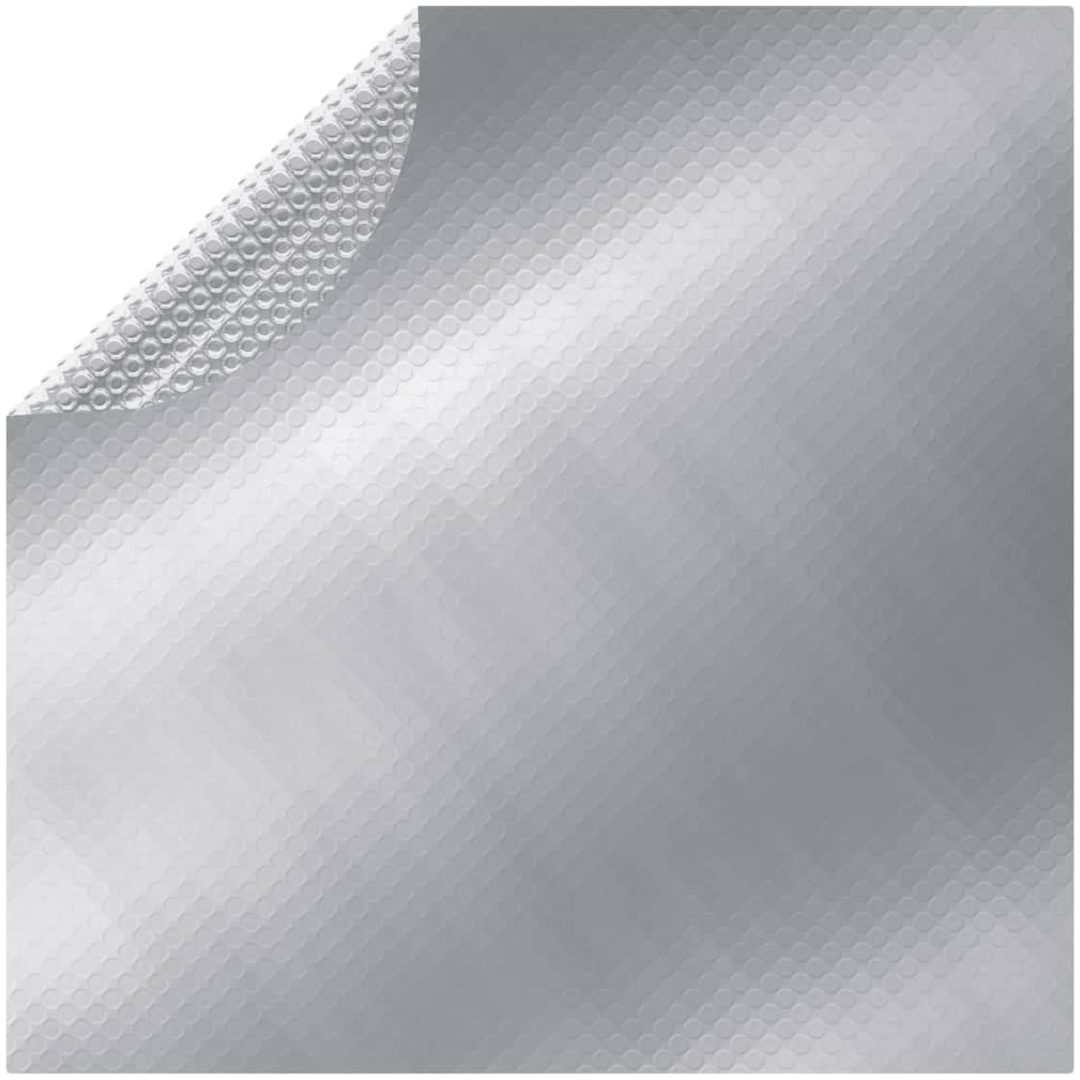 Poolskydd silver PE vidaXL ⌀455 cm