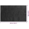 Poolskydd svart PE vidaXL 260 x 160 cm – miniatyr 6