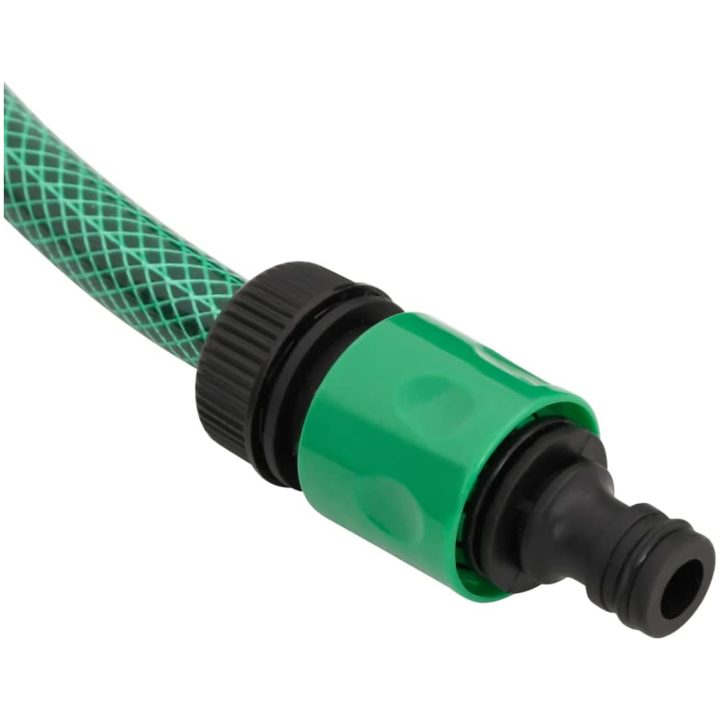 Poolslang grön PVC vidaXL 10 m – bild 4
