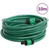 Poolslang grön PVC vidaXL 10 m – miniatyr 5
