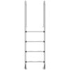 Poolstege 304 rostfritt stål vidaXL 54 x 38 x 184.5 cm – miniatyr 3