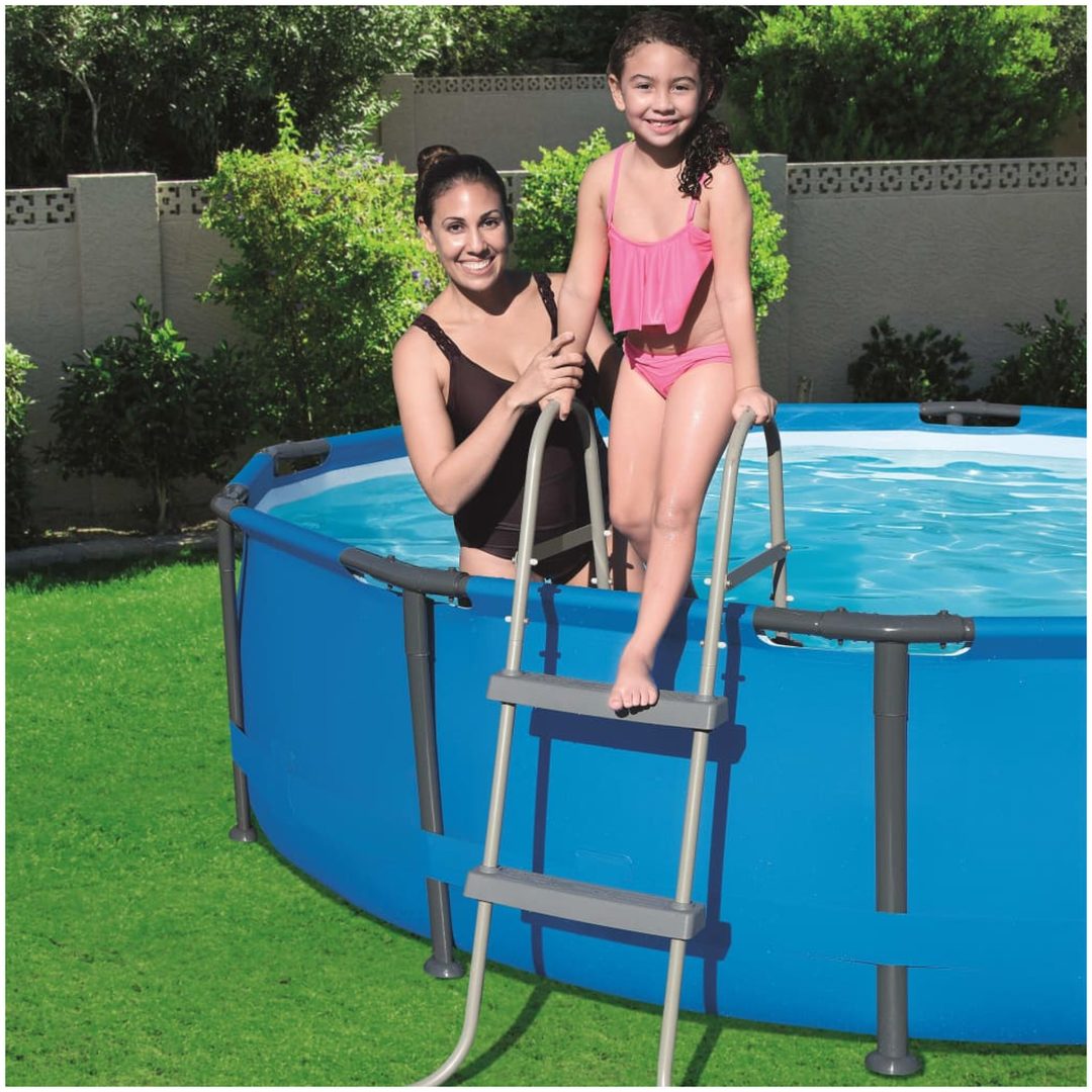 Poolstege Flowclear 2 steg 84 cm Bestway 84 cm – bild 4