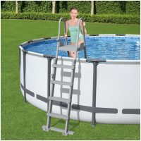 Poolstege Flowclear 4 steg 132 cm Bestway