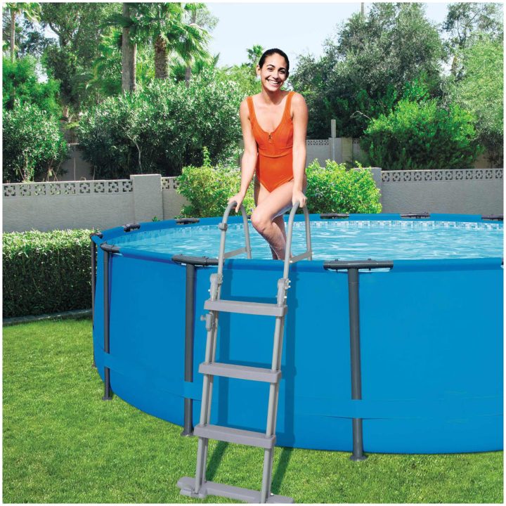 Poolstege Flowclear 4 steg 58331 Bestway 122 cm – bild 4