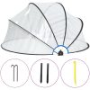 Pooltak runt PVC vidaXL 315 x 158 cm – miniatyr 2