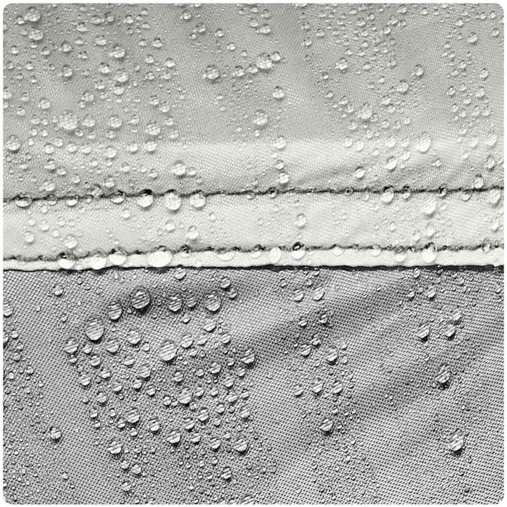 Pooltält med avtagbara gylf- och nätväggar grå vidaXL 510 x 510 cm – bild 12
