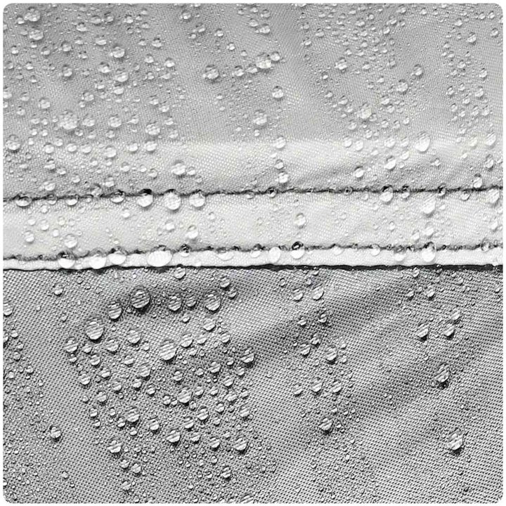Pooltält med avtagbara gylf och nätväggar grå vidaXL 618 x 532 cm – bild 12