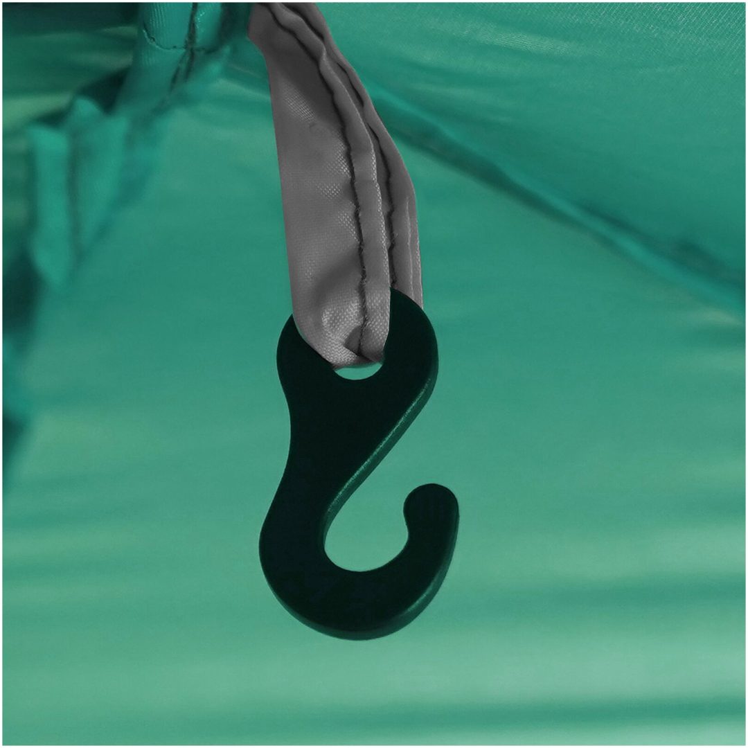 Pooltält Sjögrön 366x305 cm Vattentåligt vidaXL 366 x 305 x 231 cm – bild 11