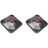 Poolvärmare solfångare 735 W 2-pack vidaXL – miniatyr 1