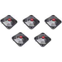Poolvärmare solfångare 735 W 5-pack vidaXL