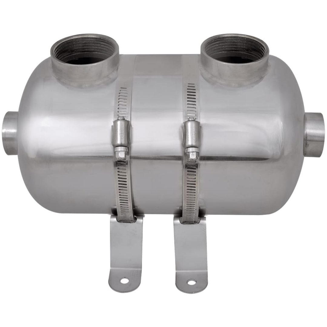 Poolvärmeväxlare 28 kW vidaXL 292 x 134 mm – bild 2