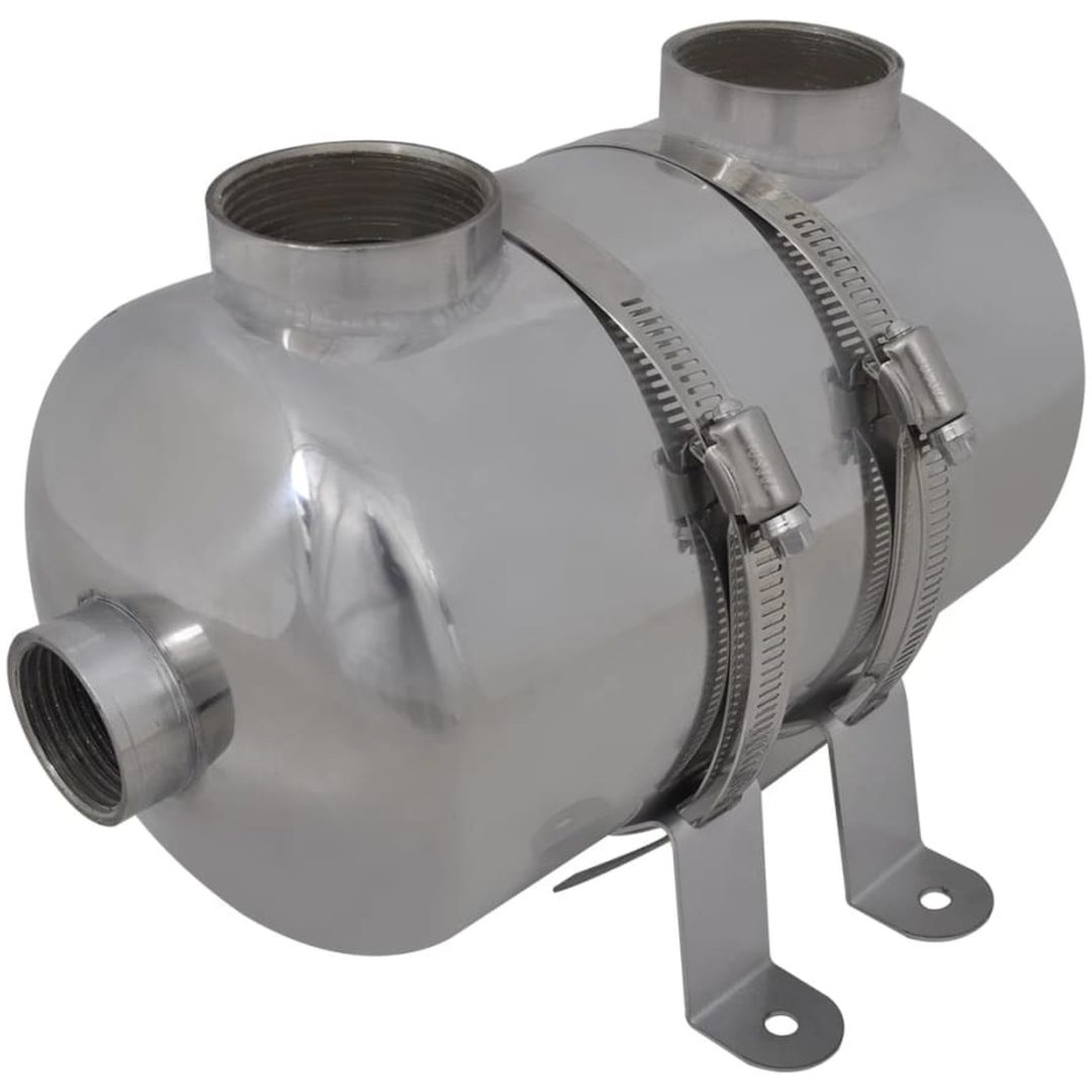 Poolvärmeväxlare 28 kW vidaXL 292 x 134 mm