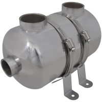 Poolvärmeväxlare 28 kW vidaXL