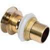 Pop-up bottenventil utan överflödesfunktion guld 6,4x6,4x9,1 cm vidaXL – miniatyr 3