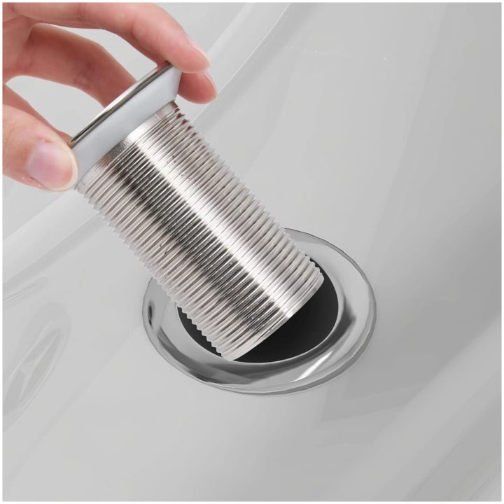 Pop-up bottenventil utan överflödesfunktion krom 6,4x6,4x9,1 cm vidaXL – bild 6