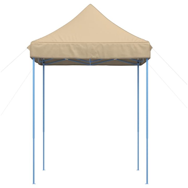 Pop-Up hopfällbart partytält 200x200x306 cm beige vidaXL – bild 3
