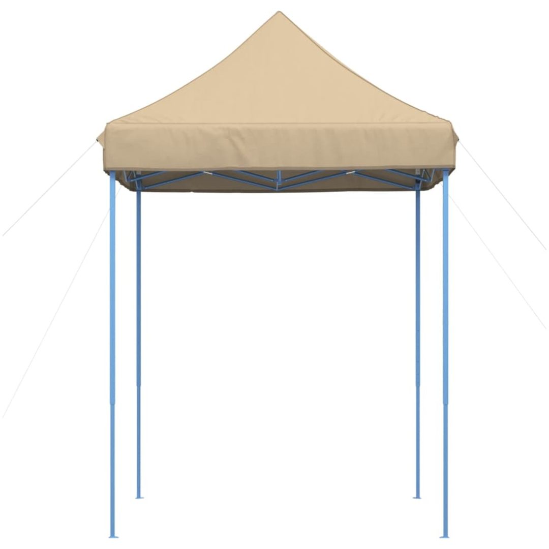 Pop-Up hopfällbart partytält 200x200x306 cm beige vidaXL – bild 4