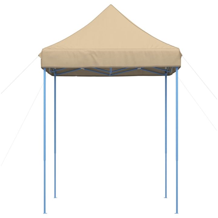 Pop-Up hopfällbart partytält 200x200x306 cm beige vidaXL – bild 4