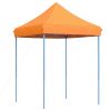 Pop-Up hopfällbart partytält 200x200x306 cm orange vidaXL – miniatyr 5