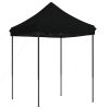 Pop-Up hopfällbart partytält 200x200x306 cm svart vidaXL – miniatyr 2