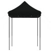Pop-Up hopfällbart partytält 200x200x306 cm svart vidaXL – miniatyr 3