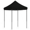 Pop-Up hopfällbart partytält 200x200x306 cm svart vidaXL – miniatyr 5