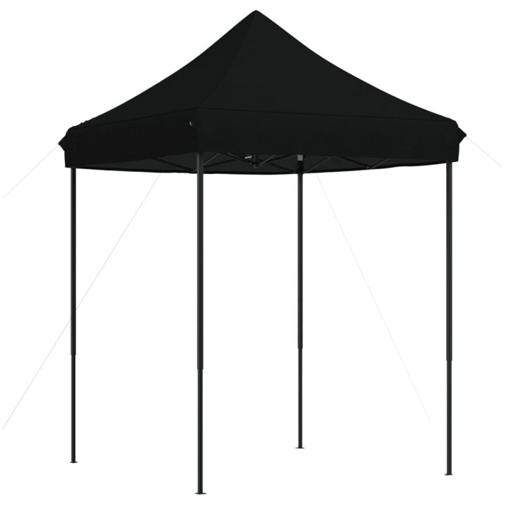 Pop-Up hopfällbart partytält 200x200x306 cm svart vidaXL – bild 5