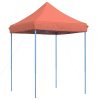 Pop-Up hopfällbart partytält 200x200x306 cm terrakotta vidaXL – miniatyr 2