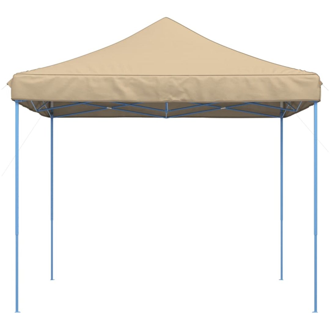 Pop-Up hopfällbart partytält 292x292x315 cm beige vidaXL – bild 3