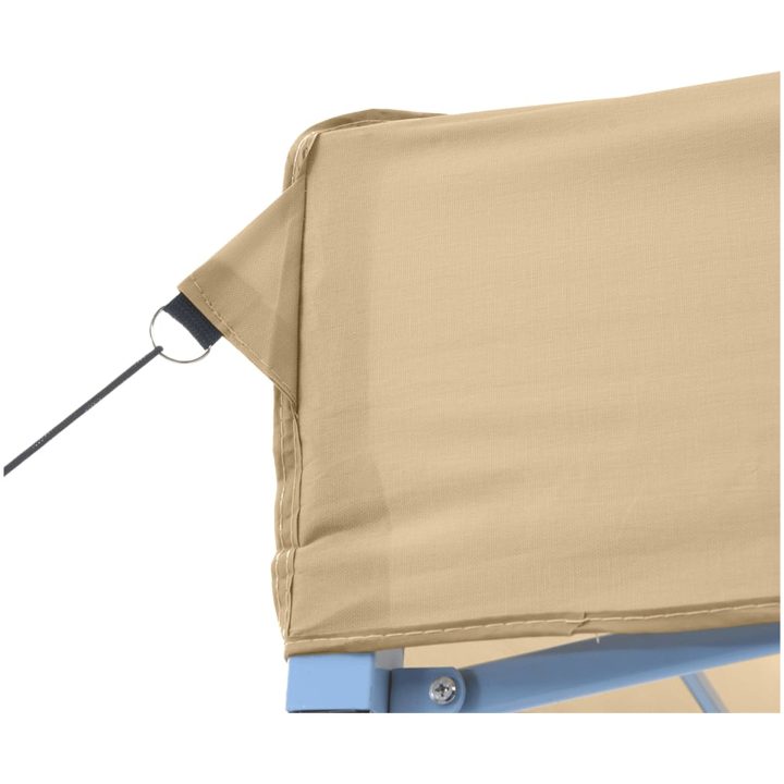 Pop-Up hopfällbart partytält 292x292x315 cm beige vidaXL – bild 7