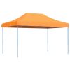Pop-Up hopfällbart partytält 292x292x315 cm orange vidaXL – miniatyr 2