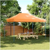 Pop-Up hopfällbart partytält 292x292x315 cm orange vidaXL