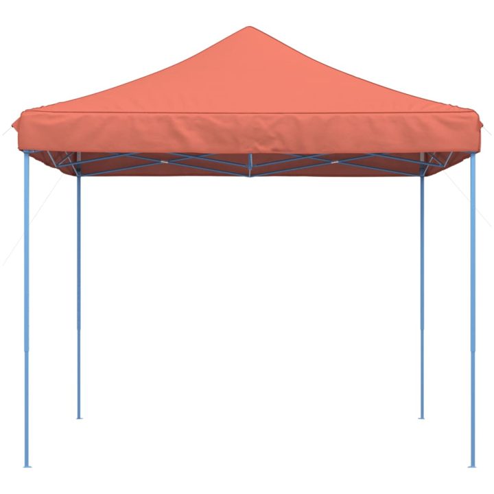 Pop-Up hopfällbart partytält 292x292x315 cm terrakotta vidaXL – bild 3