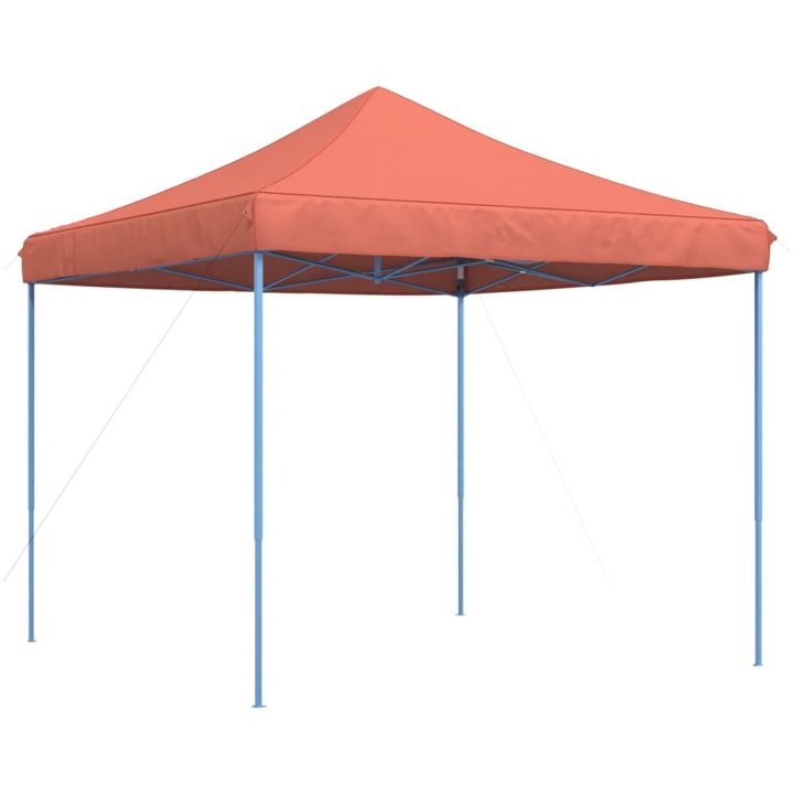 Pop-Up hopfällbart partytält 292x292x315 cm terrakotta vidaXL – bild 5