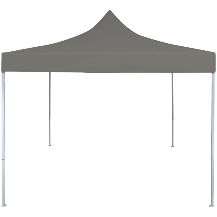 Pop-Up hopfällbart partytält 3x3 m antracit vidaXL – bild 2