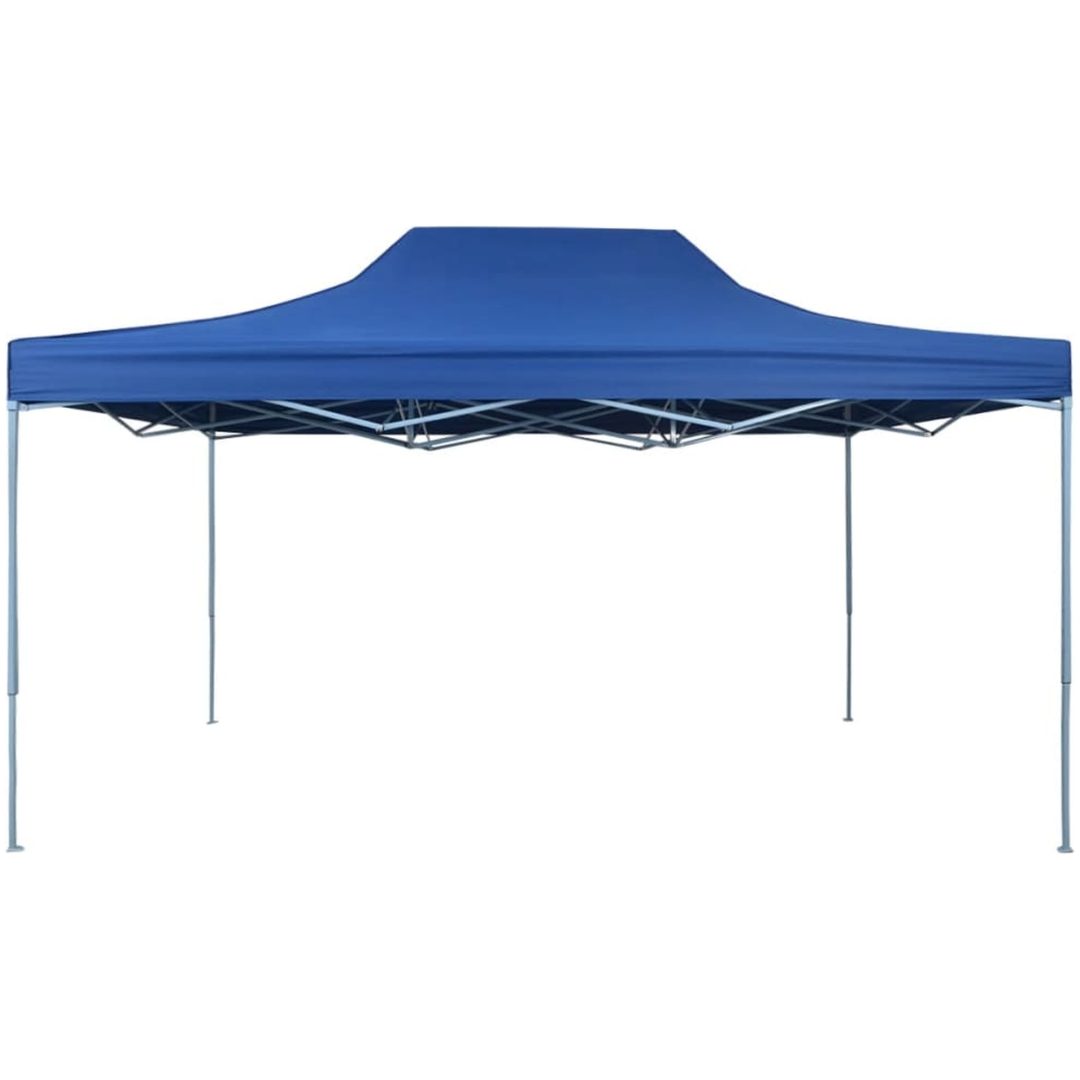 Pop-Up hopfällbart partytält 3x4,5 m blå vidaXL – bild 2