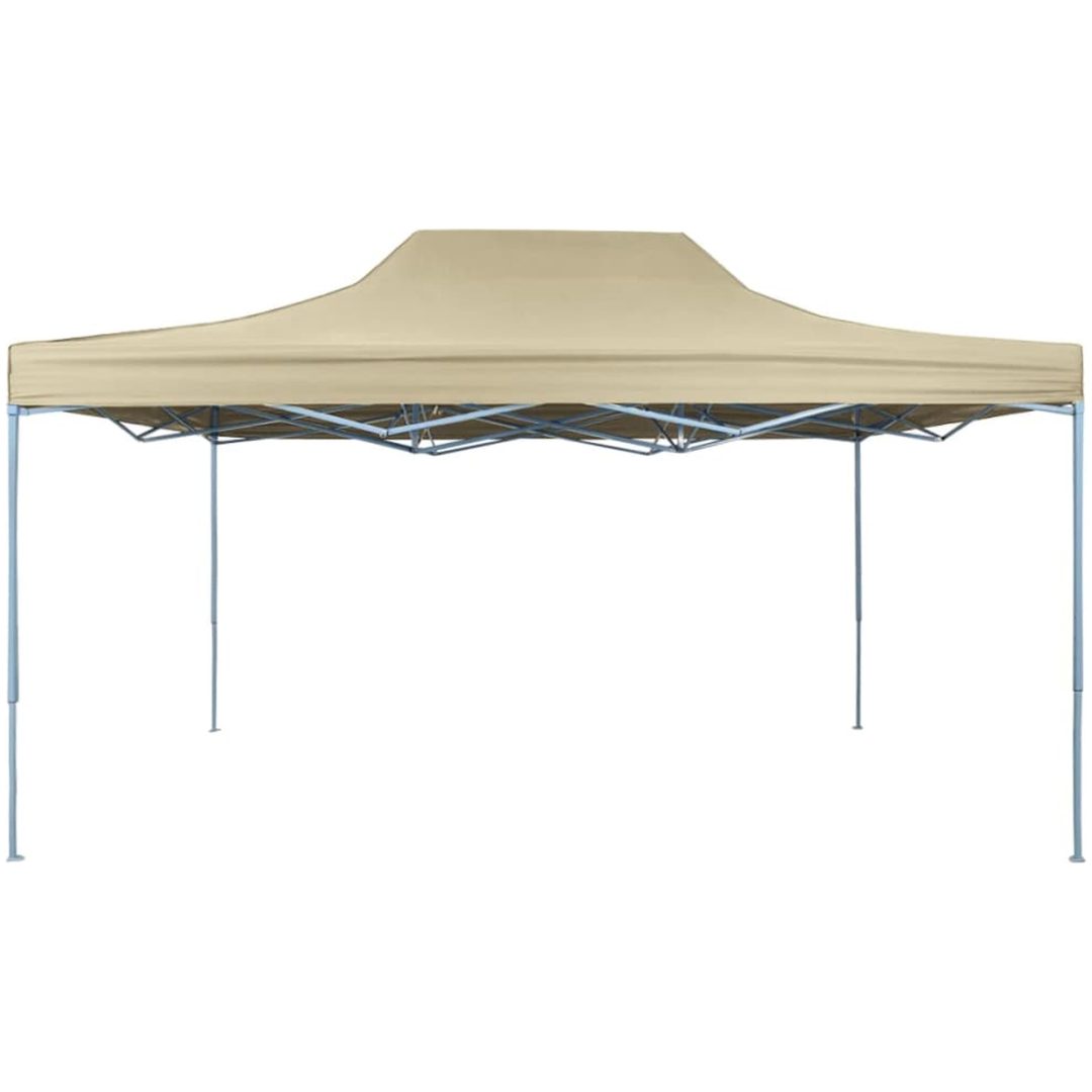Pop-Up hopfällbart partytält 3x4,5 m gräddvit vidaXL – bild 2