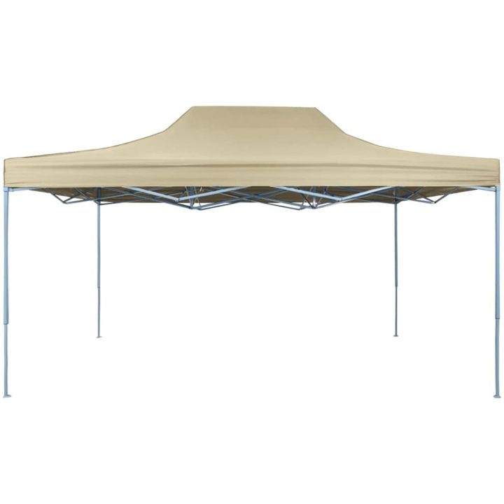 Pop-Up hopfällbart partytält 3x4,5 m gräddvit vidaXL – bild 2