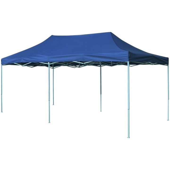 Pop-Up hopfällbart partytält 3x6 m blå vidaXL – bild 2