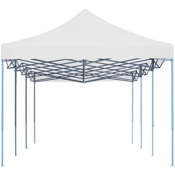 Pop-Up hopfällbart partytält 3x9 m vit vidaXL – bild 3