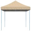 Pop-Up hopfällbart partytält 410x279x315 cm beige vidaXL – miniatyr 4