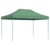 Pop-Up hopfällbart partytält 410x279x315 cm grön vidaXL – miniatyr 5