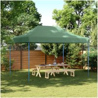 Pop-Up hopfällbart partytält 410x279x315 cm grön vidaXL