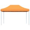 Pop-Up hopfällbart partytält 410x279x315 cm orange vidaXL – miniatyr 3